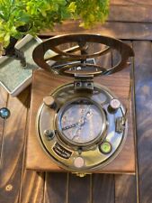 Antique brass compass for sale  Fairfield