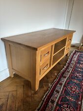 Solid oak cabinet for sale  EVESHAM
