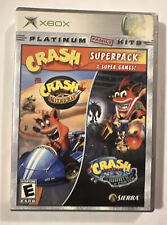 Crash Superpack Xbox (Microsoft Xbox, 2005) Nitro Kart (Apenas 1 jogo dentro), usado comprar usado  Enviando para Brazil