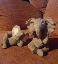 Pair elephant figurines for sale  Shipping to Ireland