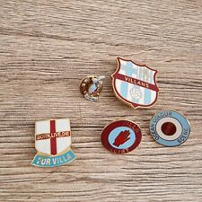 Aston villa badges for sale  PONTYPRIDD
