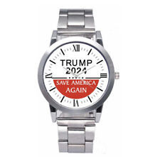 Usado, Trump 2024 Save America Again - Relógio de pulso analógico de quartzo comprar usado  Enviando para Brazil