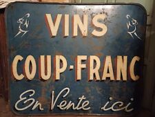 Plaque originale vins d'occasion  Cambo-les-Bains