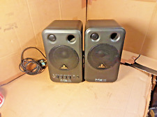 Behringer MS16 - 16 Watt Personal MONITOR AUDIO Speakers - Mic In Bass Treble for sale  Shipping to South Africa