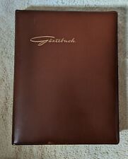 Vintage gästebuch ledereinban gebraucht kaufen  Friedrichsthal