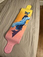 Usado, Cubierta de monopatín longboard pintada personalizada 41"" de largo doble caída 9,5"" ¿arte de pared? segunda mano  Embacar hacia Argentina