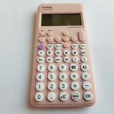 Calculadora Casio FX-83GT CW rosa mesas estatísticas bateria energia escola Classwiz, usado comprar usado  Enviando para Brazil