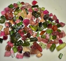 Tourmaline Rough AAA Grade Lot 10-16 MM Pink & Green Rough Suitable For Cutting for sale  Shipping to South Africa