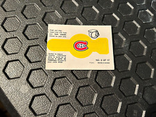 1973-74 OPC ANILLO EQUIPO DE HOCKEY MONTREAL CANADIENSES TARJETA # 2 [EX] SIN PLIEGUES segunda mano  Embacar hacia Argentina