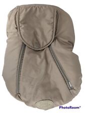Cozy Cover Infant Carrier Cover Tan Brown & White Fleece Sherpa Warm Unisex for sale  Shipping to South Africa