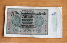 500 000 reichsbanknote gebraucht kaufen  München