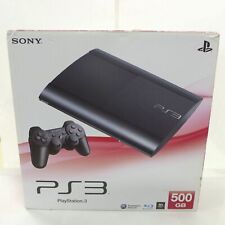 Consola Sony PlayStation 3 PS3 500 GB CECH-4000C negra delgada NTSC-Japón 【usada #1】 segunda mano  Embacar hacia Argentina