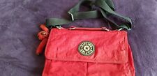 Kipling red satchel for sale  LEEDS