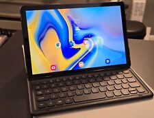 Samsung Galaxy Tab S4 Tablet Black 64GB WIFI w/Keyboard Case Bundled Item for sale  Shipping to South Africa