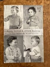 Baby knitting patterns.cardiga for sale  READING