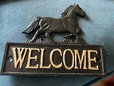 Horse welcome cast for sale  BOLTON