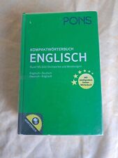 Pons kompaktwörterbuch englis gebraucht kaufen  Eschborn