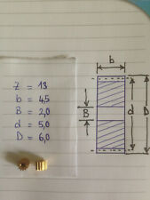 Stirnrad zahnrad messeing gebraucht kaufen  München