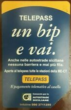 Scheda telefonica telepass usato  Roma