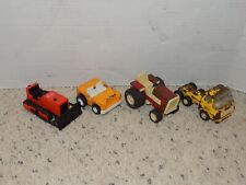 Lot of 4 Small Vintage Tonka Metal Vehicles For Parts Repair Lawnmower Truck Car, used for sale  West Concord