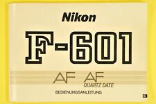 Nikon 601 bedienungsanleitung gebraucht kaufen  Wittmund