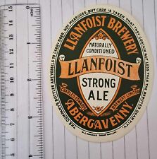 Llanfoist brewery abergavenny for sale  WALLSEND