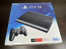 Usado, Sistema de jogos Sony Playstation 3 PS3 Super Slim 500GB novo caixa aberta comprar usado  Enviando para Brazil