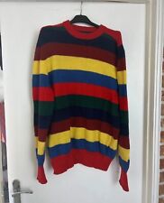 Rainbow knit jumper for sale  SWAFFHAM