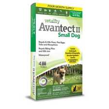 Vetality Avantect II Spot On for Dogs 4 Count 4-10 lbs for sale  Shipping to South Africa