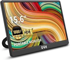 Monitor de viagem portátil para laptop QQH 15,6" 1080P FHD IPS segundo Z1-9 preto , usado comprar usado  Enviando para Brazil