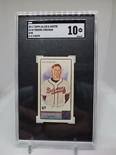 2011 Allen & Ginter MINI Freddie Freeman RC #198 Braves SGC 💎 Estado perfeito 10 L👀K!, usado comprar usado  Enviando para Brazil