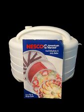 Nesco American Harvest Food Dehydrator & Jerky Maker Model FD-60 /4 Tray Tested for sale  Shipping to South Africa