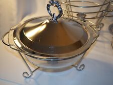 Chafing dishes glass for sale  Germantown