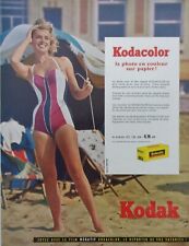 Advertising kodak kodacolor d'occasion  Expédié en Belgium
