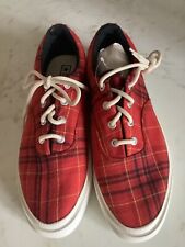 Converse red tartan for sale  ROTHERHAM