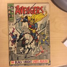 Quadrinhos Marvel Avengers #48 - 1st Black Knight Dane Whitman 1968 comprar usado  Enviando para Brazil