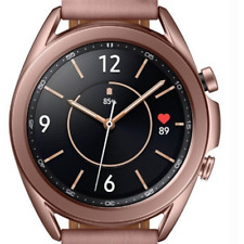 Reloj inteligente Samsung Galaxy Watch3 HRM negro 4G SM-R850 41 mm plata mística + CHGR segunda mano  Embacar hacia Mexico