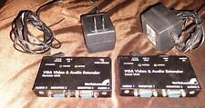 StarTech VGA And Audio over Cat5/Cat6 Video Extender Kit Transmitter Receiver for sale  Shipping to South Africa