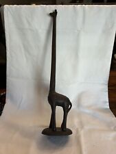 Cast iron giraffe for sale  Bristol