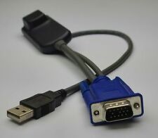 Interfaz Avocent KVM DSRIQ-USB - Adaptador de Conmutador de Red PROBADO 520-307-505 segunda mano  Embacar hacia Argentina