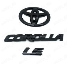 NOVO emblema de sobreposição Gloss BlackOUT ajuste 2020-2024 TOYOTA COROLLA LE PT948-02200-02 comprar usado  Enviando para Brazil