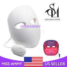 Sollume Esthe SLM Red LED Mask Photon Light Therapy Face Mask Skin Rejuvenation for sale  Shipping to South Africa