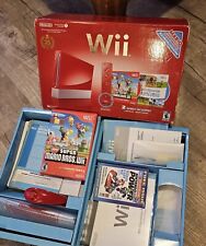 Original Nintendo Wii Red Super Mario 25th Anniversary Box & Inserts ONLY  for sale  Shipping to South Africa