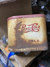 Vtg Pepsi 1950's Painted  Metal Counter Soda Dispenser . for sale  Shipping to South Africa