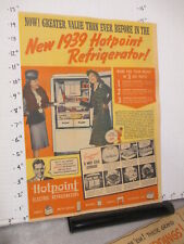 Newspaper 1939 hotpoint for sale  Wentzville