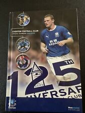 Everton yearbook 125 for sale  MILTON KEYNES