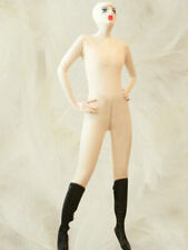 Bodysuit Zipper Catsuit Suit Size XS-XXL 100% Latex Rubber Unique White fashion for sale  Shipping to United States
