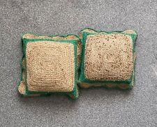 Pair cushion covers for sale  ARUNDEL