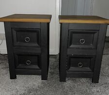 Bedside drawers pair for sale  DURHAM