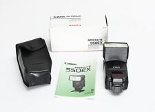 Usado, Câmera SLR Flash Canon 550 EX Speedlite BOM!!! comprar usado  Enviando para Brazil